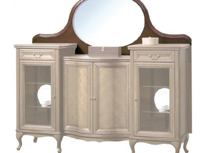 Classic Antique Wood Standing Mirror Model W-NL-Kr Add-on Mirror